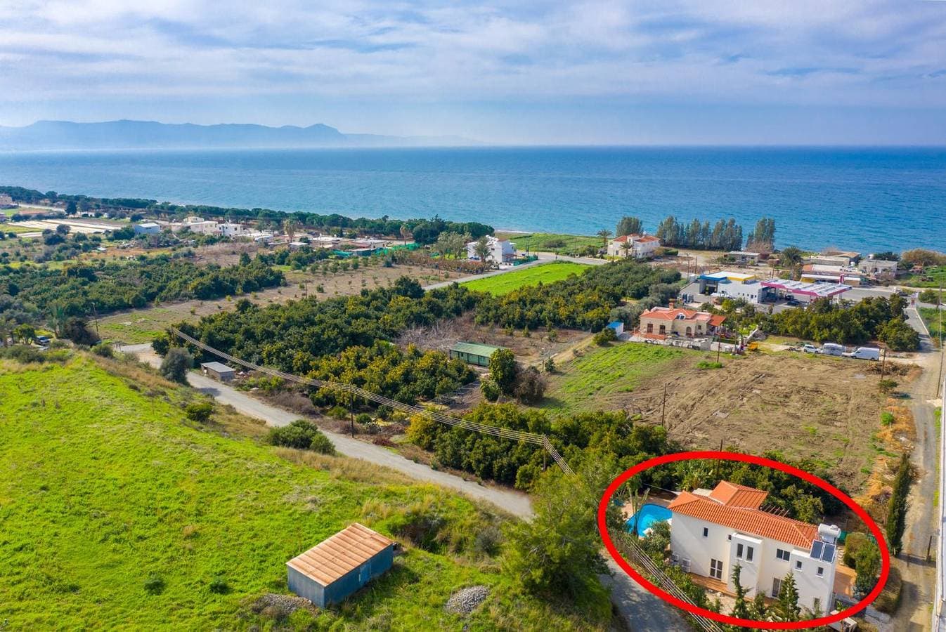 Foto 4 von 39: Villa für 8 Personen mit Meerblick