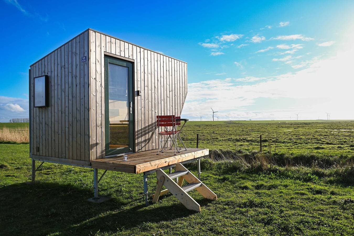 Foto 4 von 26: Naturnah & stilvoll - Übernachtung im Green Tiny Sleep Space an der Nordsee