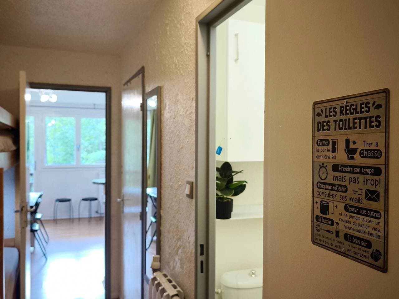 Foto 10 von 15: Studio für 6 Pers, 50m von Skipisten entfernt