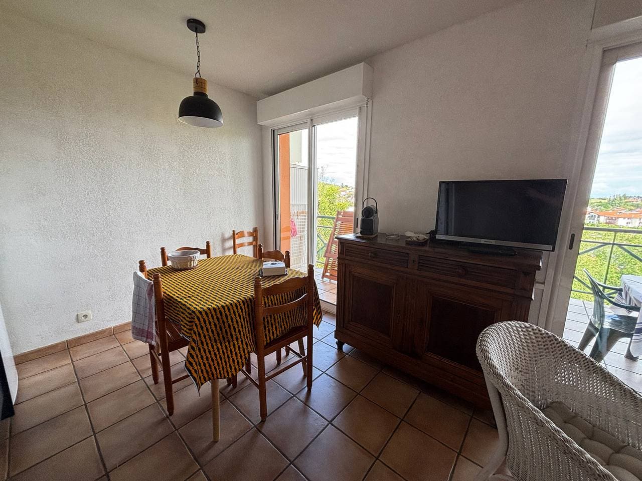 Foto 5 von 21: Apartment für 6 Personen mit Socoa-Blick und Terrasse