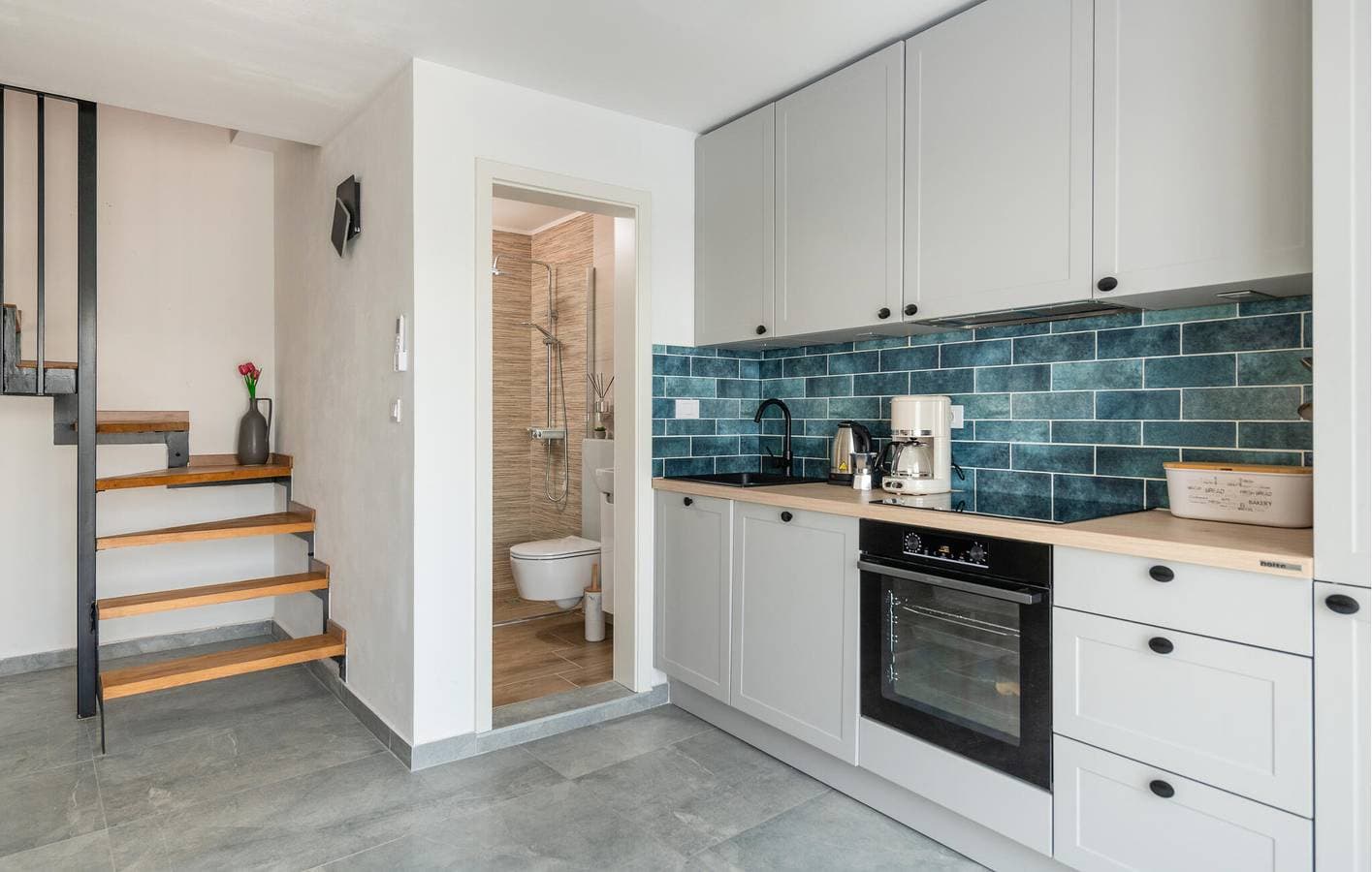Foto 5 von 24: Gemütliche 100 m² große Ferienwohnung mit Pool, Terrasse und WLAN in der Nähe von Kanfanar