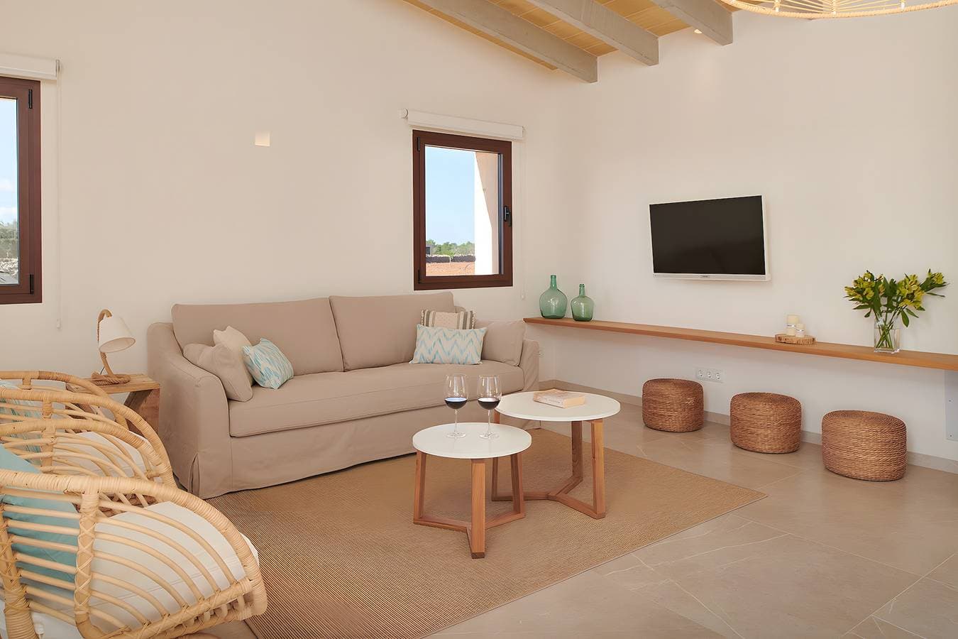 Foto 6 von 18: Landhaus 'Son Rossinyol Nou - Ses Figueretes' mit Bergblick, privatem Pool & WLAN