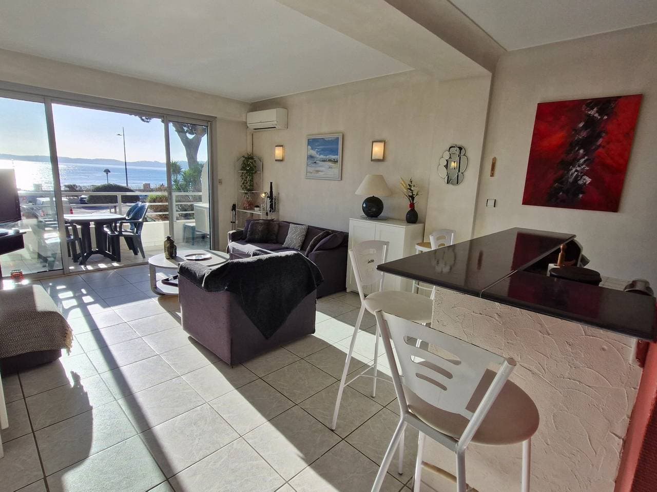Foto 11 von 27: 3-Zimmer-Wohnung mit Klimaanlage und Parkplatz - Sainte-Maxime