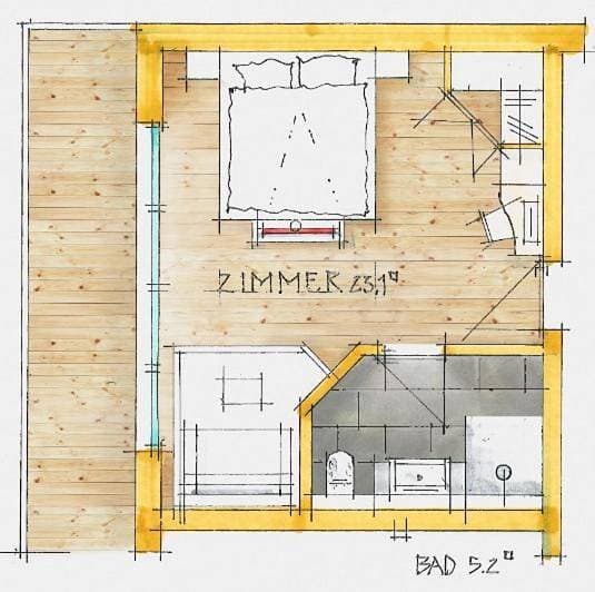Foto 7 von 8: Double Room with Terrace