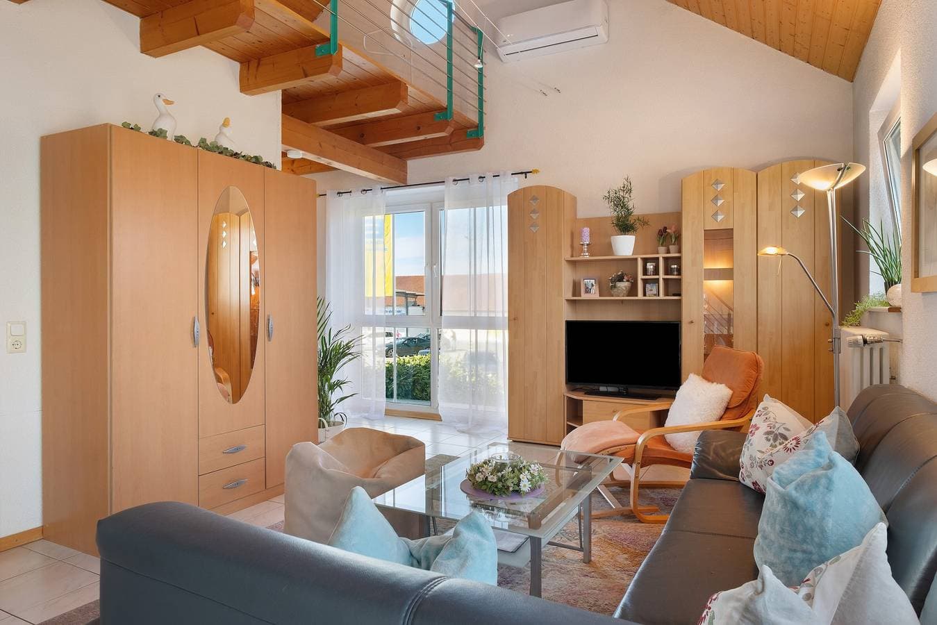 Foto 2 von 21: Ferienwohnung '45qm' mit Balkon, Wi-Fi und Klimaanlage
