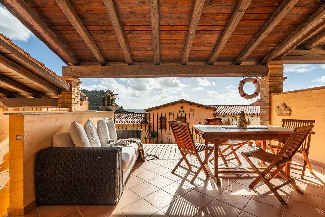 Foto 13 von 34: Ferienwohnung für 4 Personen mit Balkon/Terrasse