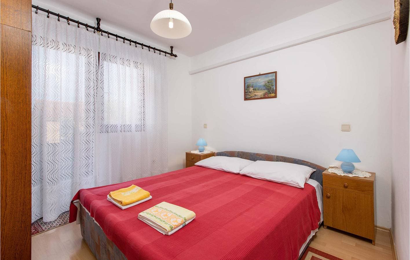 Foto 11 von 18: Gemütliche Ferienwohnung: 800 m zum Strand, WLAN, Klimaanlage, Terrasse und Parkplatz