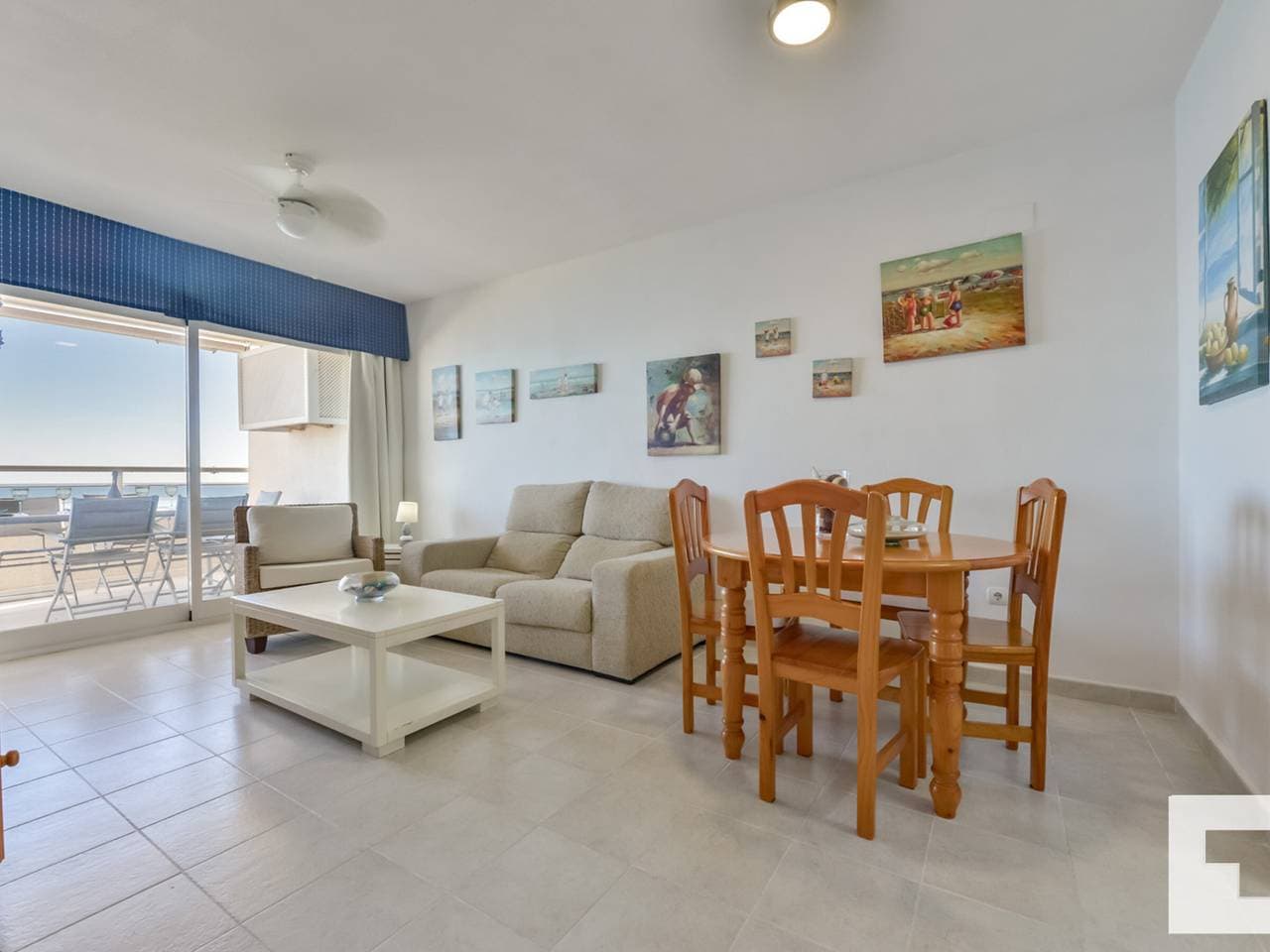 Foto 10 von 36: Schöne Wohnung in Calpe mit Pool, Klimaanlage und WLAN