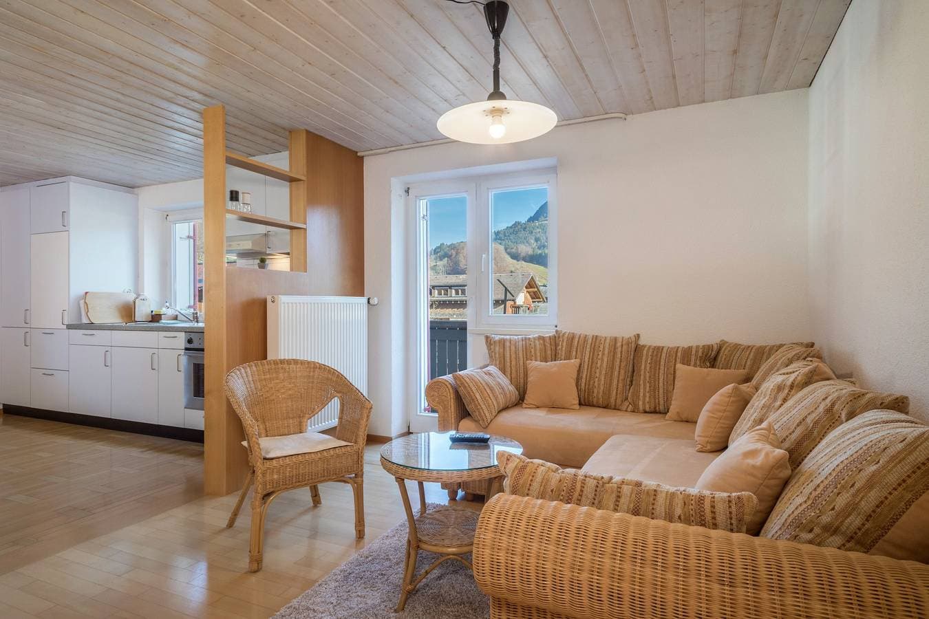 Foto 9 von 24: Ferienwohnung Kanisfluhblick mit Bergblick, Balkon und WLAN
