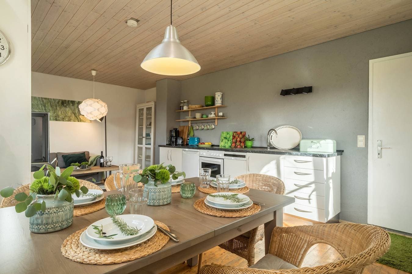 Foto 12 von 29: Ferienhaus 'Landlust-Karsee' mit Bergblick, privater Terrasse und WLAN