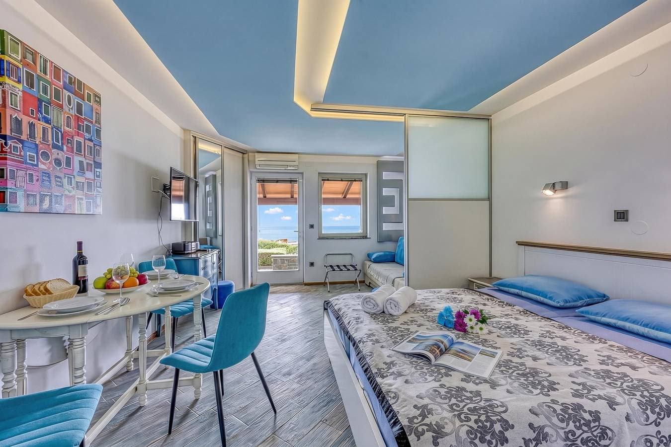Foto 5 von 29: Debeli Rtič Studio 1 - Pool & Sea View