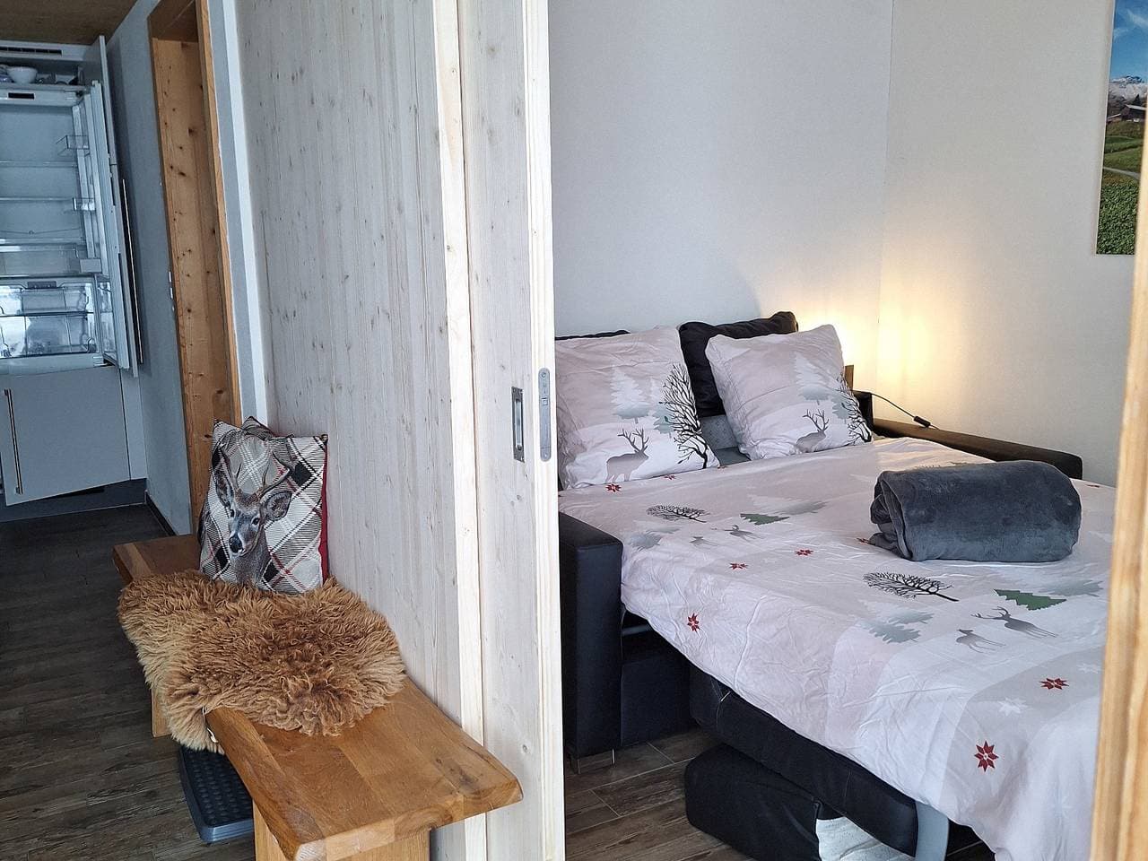Foto 4 von 10: Ferienwohnung dem Himmel ein Stück näher, Safien-Thalkirch - 1 Zimmer Ferienwohnug für max. 2 Pers. im Eg