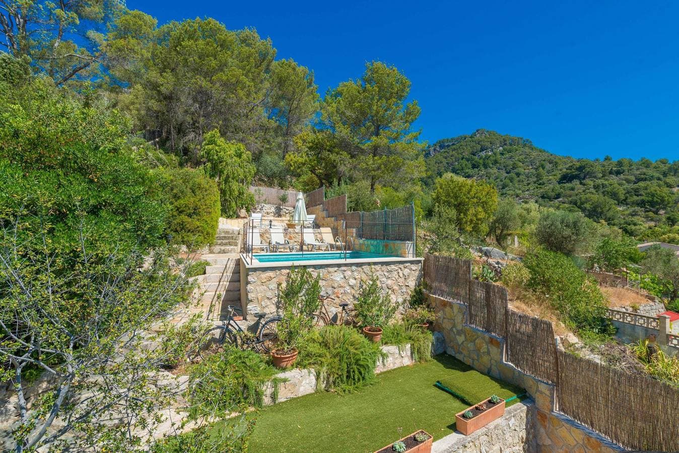 Foto 6 von 47: Sa Casa De Ses Bicicletes - Ferienhaus mit privaten Pool in Caimari. WiFi gratis