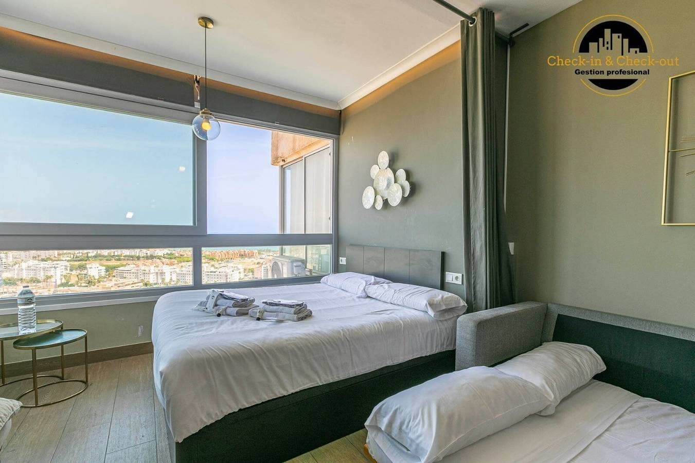 Foto 8 von 25: Apartment 'El Mirador Torremolinos' mit Meerblick, WLAN und Klimaanlage