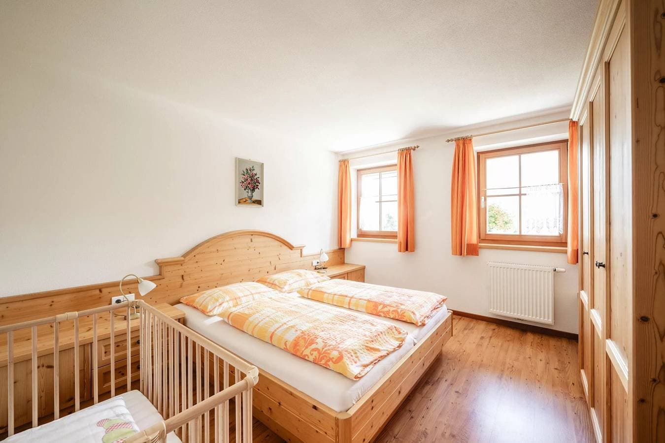Foto 3 von 18: Ferienwohnung 'Rieplechn App Waldruhe' mit Bergblick, Gemeinschaftsgarten und Wi-Fi