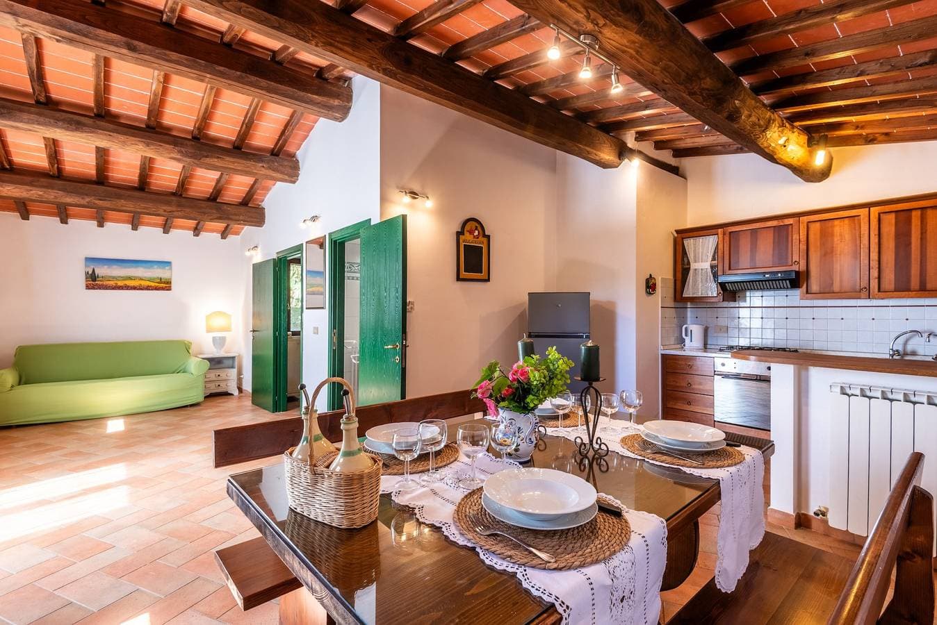 Foto 5 von 34: Ferienhaus in Villa I Cedri im Park mit Pool, nur 10 Min. von Siena entfernt