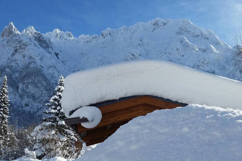 Foto 12 von 19: \"Karwendel\" - Fewo/Wohn-Schlafraum/Dusche, Wc - Alpensonne, Ferienhaus