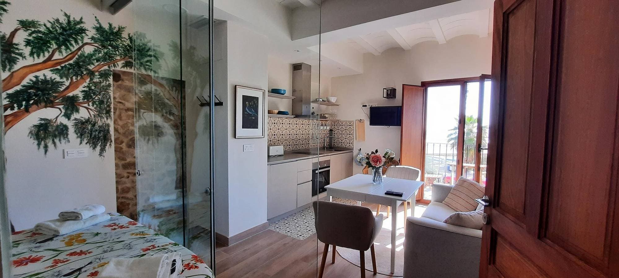 Foto 11 von 19: Ferienwohnung für 2 Personen mit Balkon