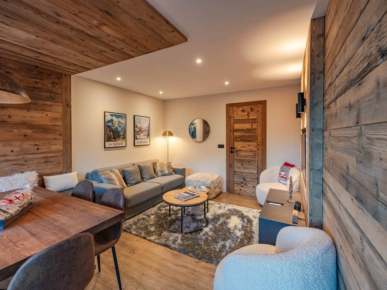 Foto 6 von 21: Moderne Wohnung in Courchevel, 2 Schlafzimmer, 6 Personen