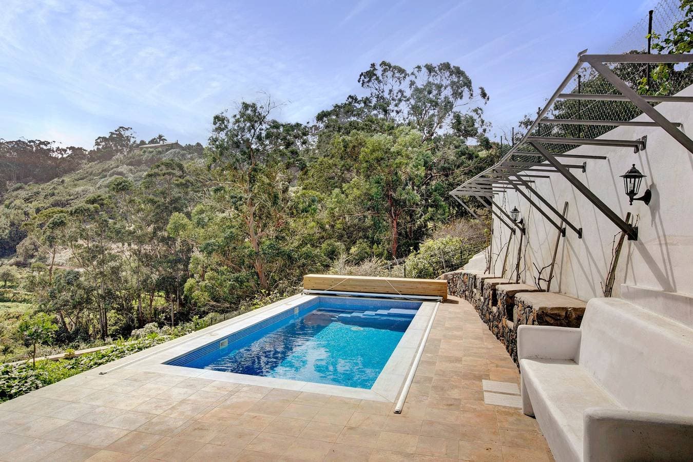 Foto 2 von 32: Ferienhaus "La Escalincha" mit Bergblick, Gemeinschaftspool und WLAN