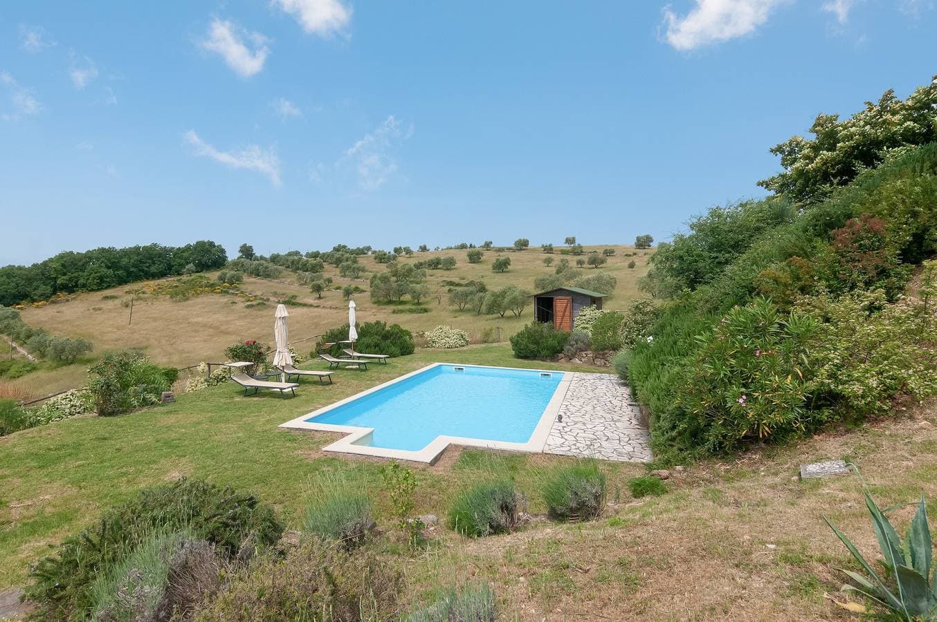 Foto 4 von 30: Ferienwohnung 'Cipressaia Bellavista' mit Gemeinschaftspool, Gemeinschaftsgarten und Wi-Fi