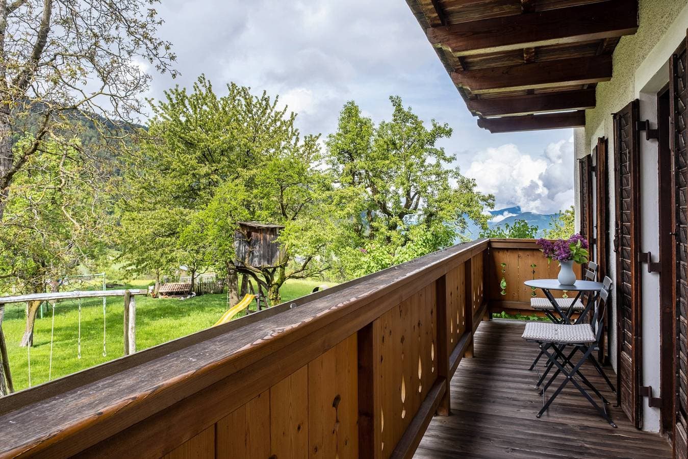 Foto 9 von 31: Ferienwohnung 'Stablerhof - Löwenzahn' mit Bergblick, Garten und WLAN