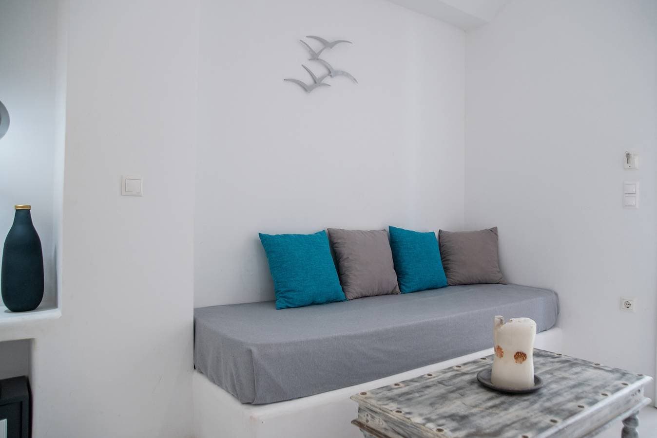 Foto 2 von 20: Einzimmerapartment 'Helmos Cozy' mit WLAN und Klimaanlage