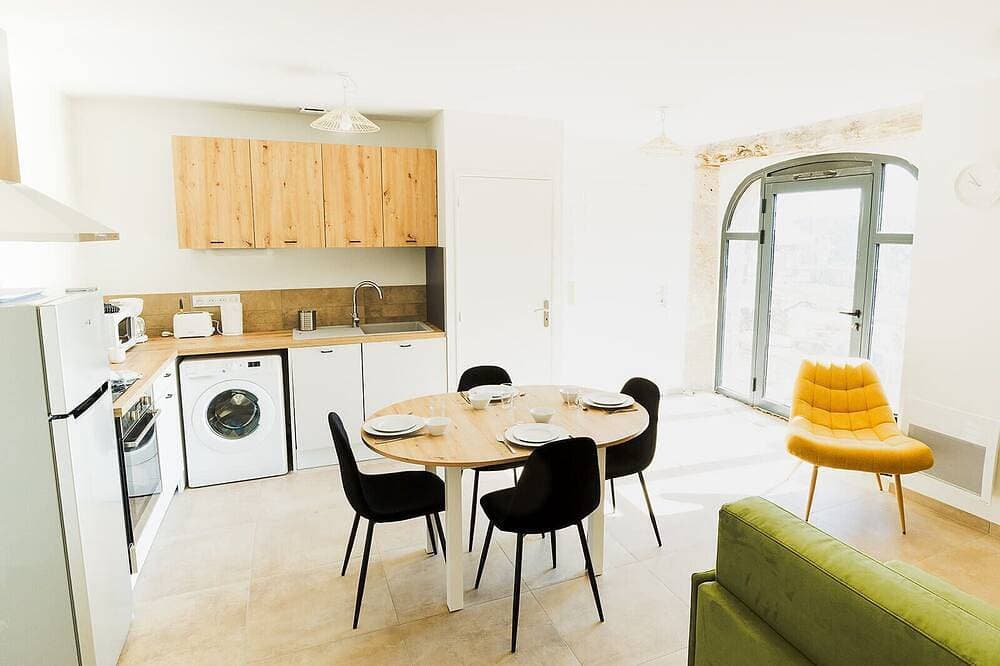Foto 10 von 17: Grange La Roca Masia - Les Iris, swimming pool, garden, 2 bedrooms 4/6 people