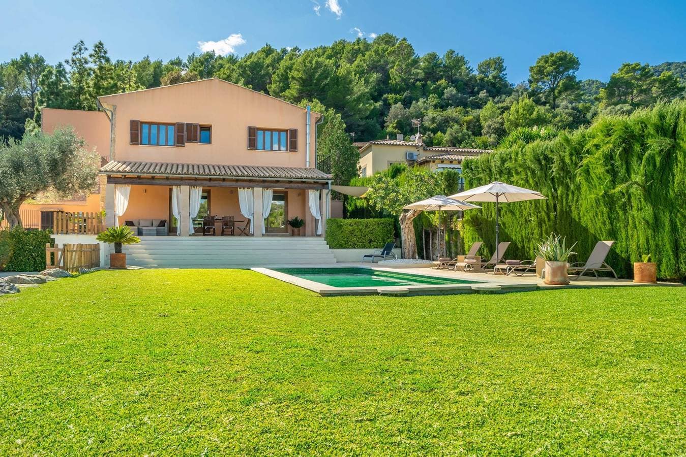 Foto 2 von 49: Sa Tanca De Sa Nina - Schöne Villa mit privatem Pool neben den Bergen. Wifi gratis.