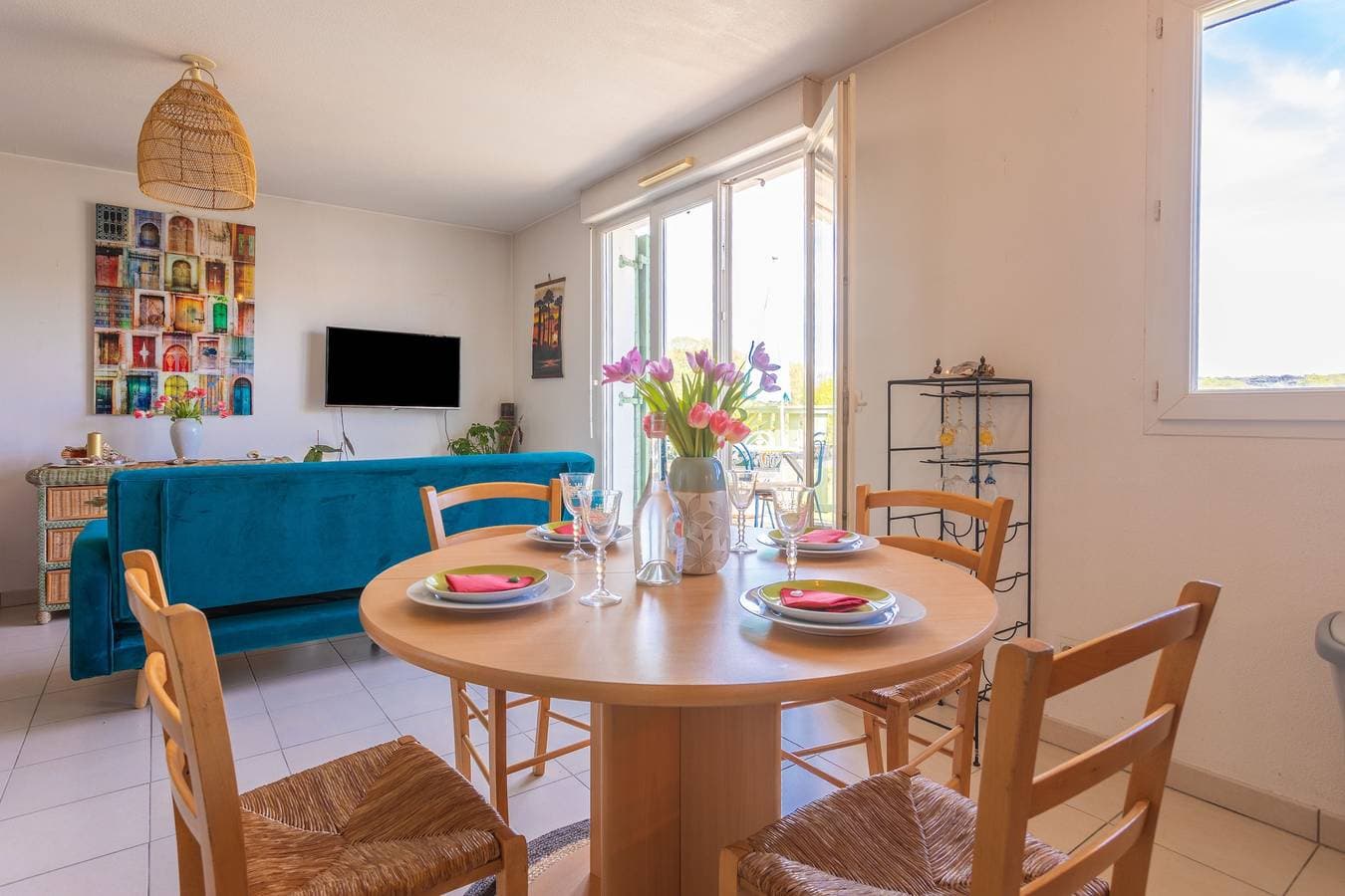 Foto 9 von 24: Appartement 'Au Calme Avec Terrasse' mit privater Terrasse und WLAN