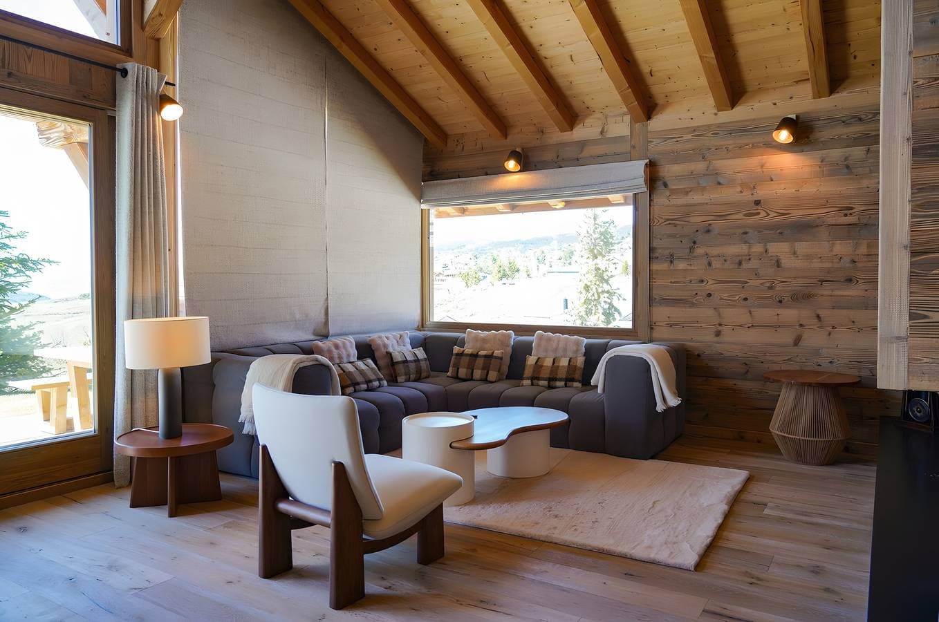 Foto 5 von 35: Neues, luxuriöses Chalet mit Panoramablick und Whirlpool