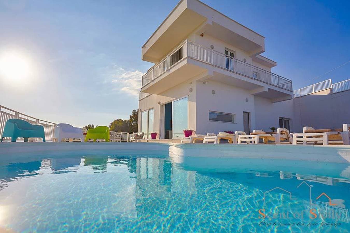 Luxuriöse Villa in Favara + Pool 1