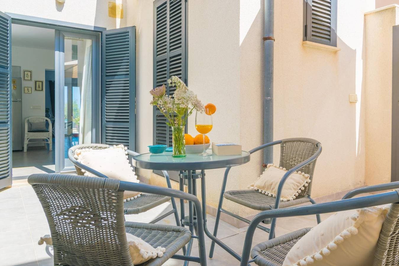 Foto 6 von 27: Can Munar - Ferienhaus mit Meerblick in Son Serra de Marina. WiFi gratis