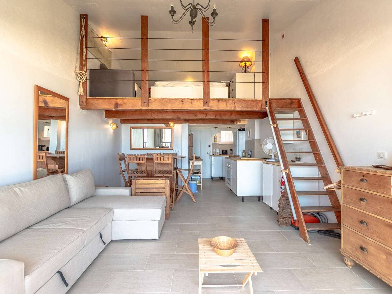 Foto 5 von 19: Helles Studio mit Klimaanlage und Parkplatz in Port Grimaud