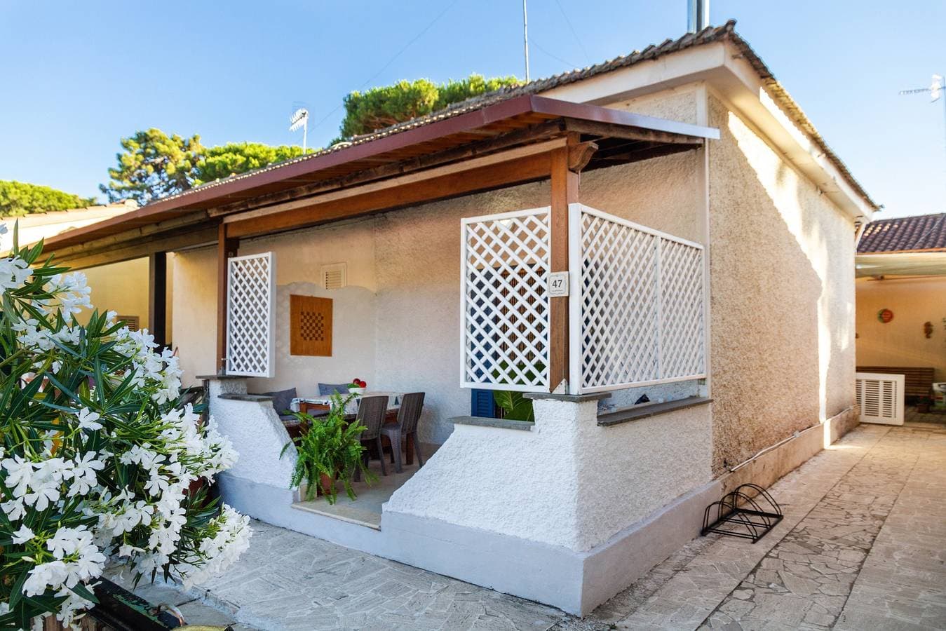 Foto 12 von 21: Ferienwohnung Perla Marina mit Garten und Terrasse