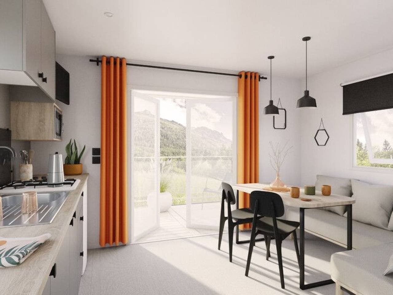 In Hohenlychen mit Grill, Loggia 5 1