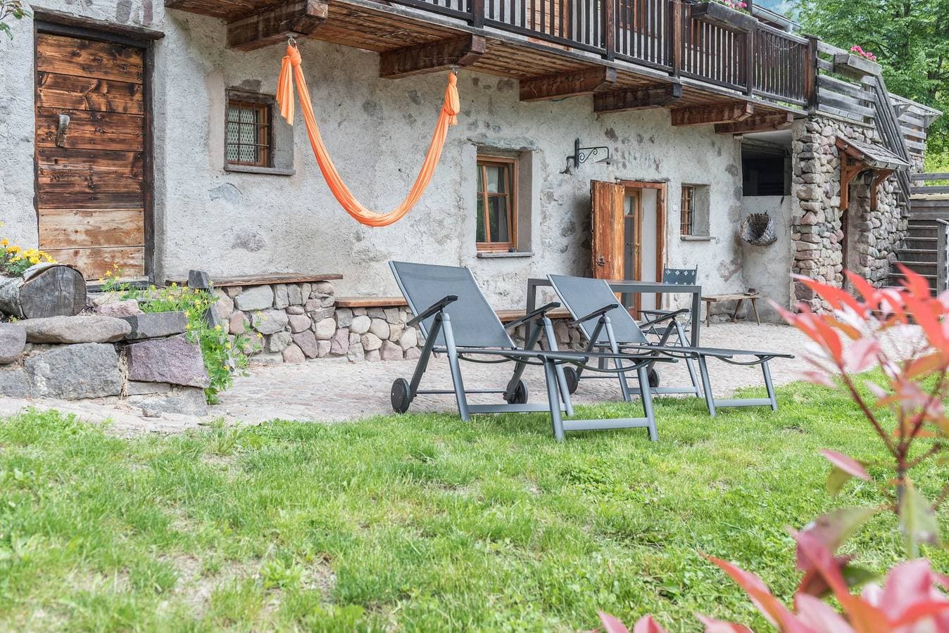 Foto 5 von 24: Ferienwohnung Maso La Marianna mit Bergblick, WLAN & Garten