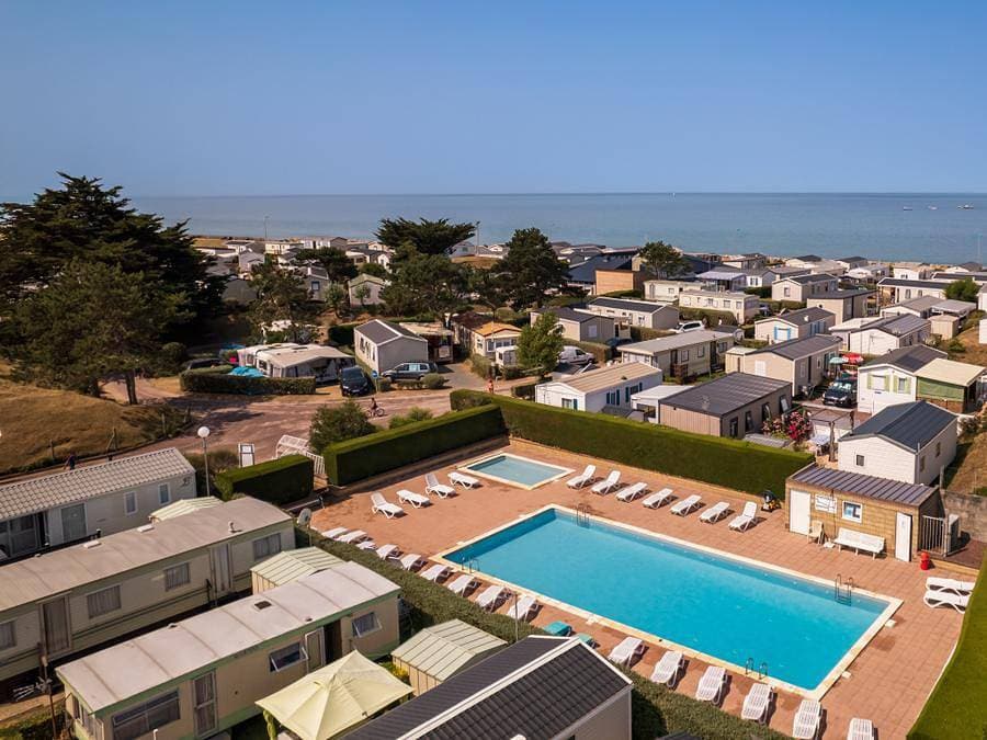 Camping Belle Etoile - Mobilheim 4 personen - Komfort Terrasse 1