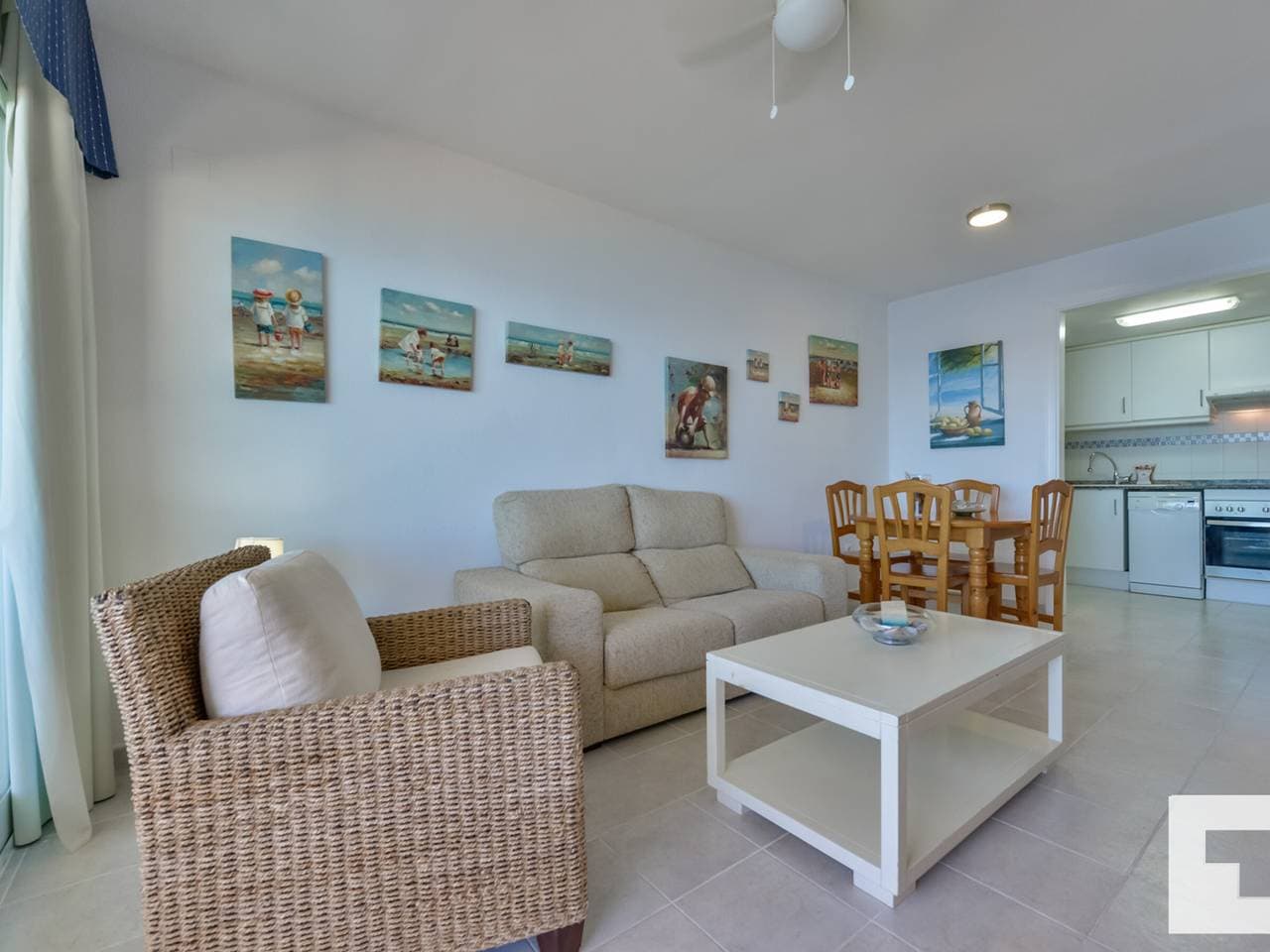 Foto 9 von 36: Schöne Wohnung in Calpe mit Pool, Klimaanlage und WLAN