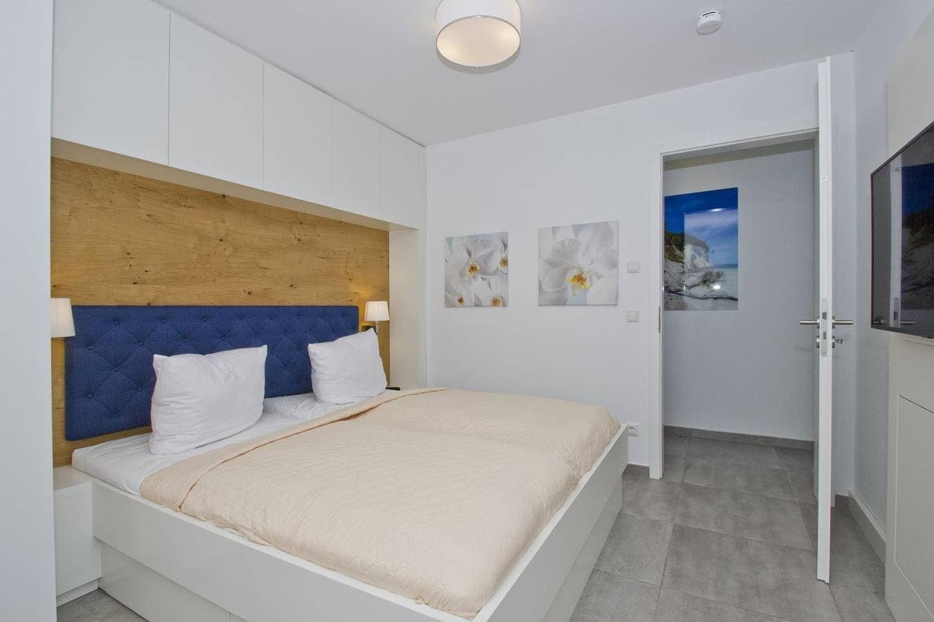 Foto 12 von 24: Moderne Ferienwohnung in Wassernähe mit Meerblick - Ferienwohnung Heimathafen
