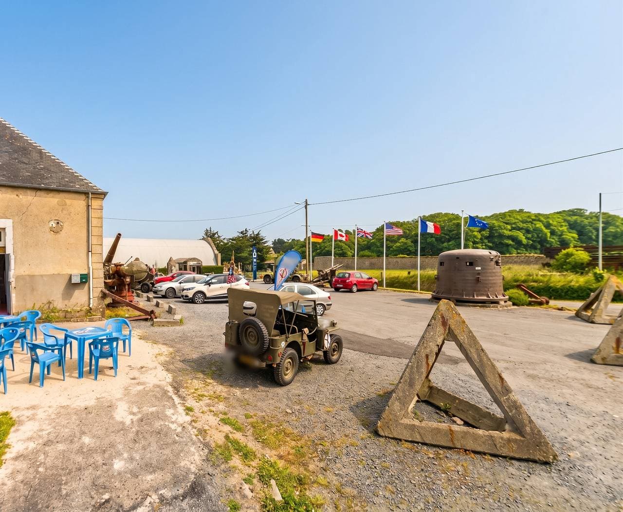 Foto 13 von 13: Charmantes Studio in Vierville-sur-Mer – 30m² mit Garten