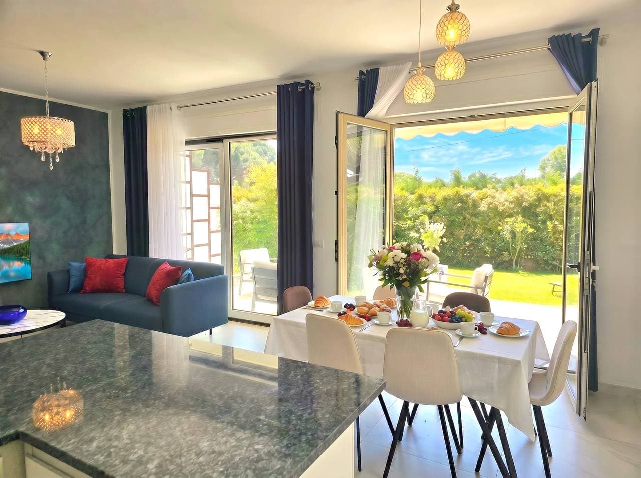 Foto 4 von 29: Villa für 7 Personen mit Garten