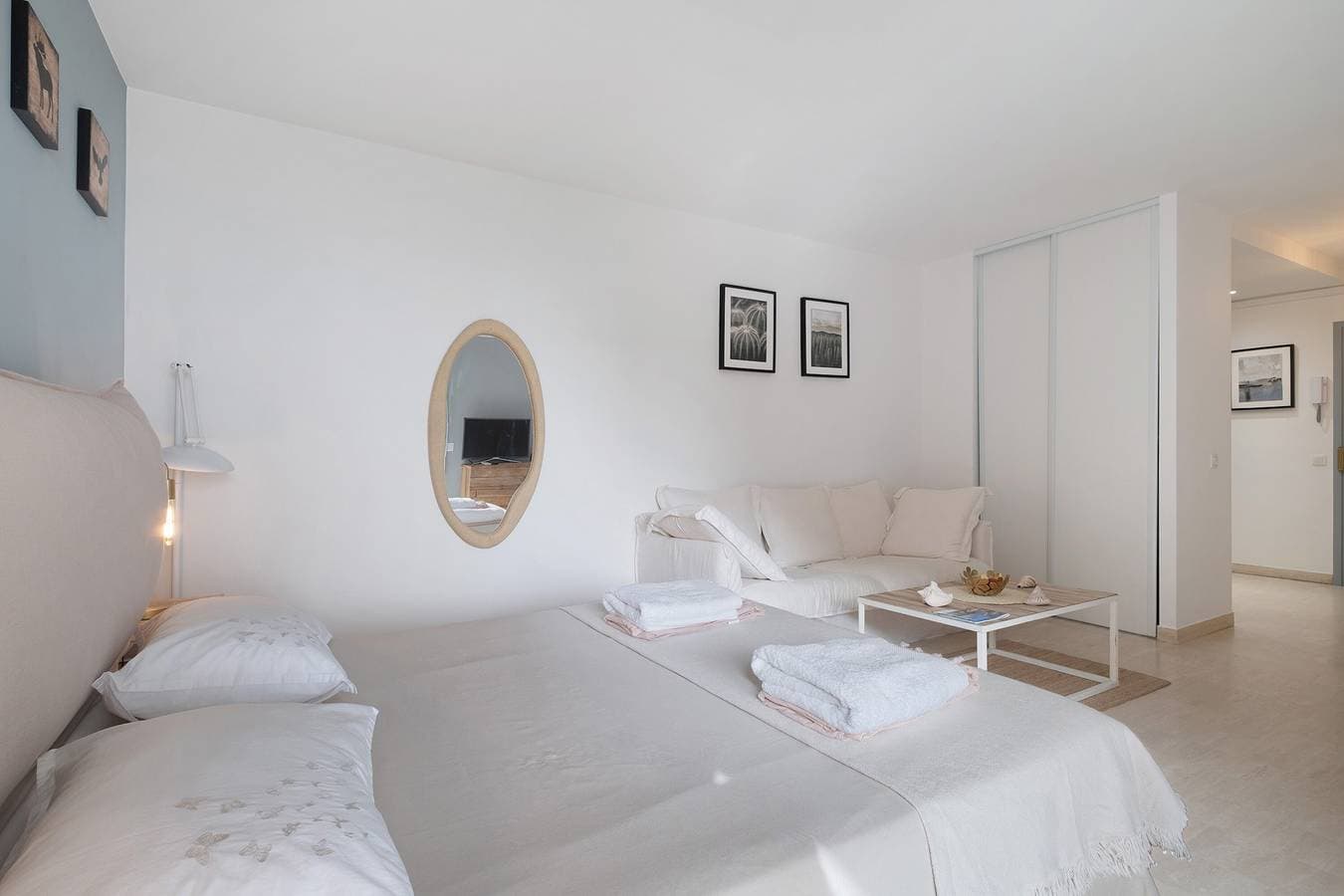 Foto 8 von 20: Studio „La Tranquillité Bleue“ mit WLAN und Klimaanlage