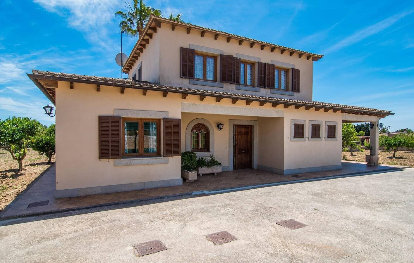 Sonnige Terrassenwohnung mit Pool: Binissalem Gem 1