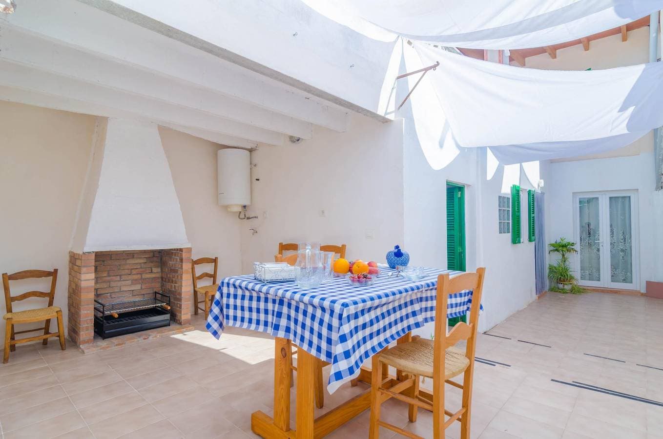 Foto 5 von 24: Can Salas - Apartment mit Terrasse in Porreres. WiFi gratis