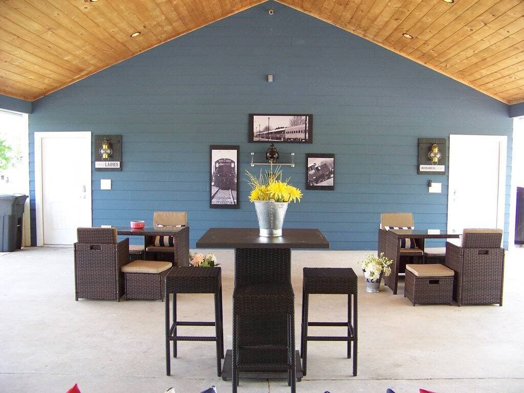 Foto 5 von 34: Glamping in Blue Ridge, Salzwasserpool, Whirlpool, asphaltierter Zugang, perfekte Lage