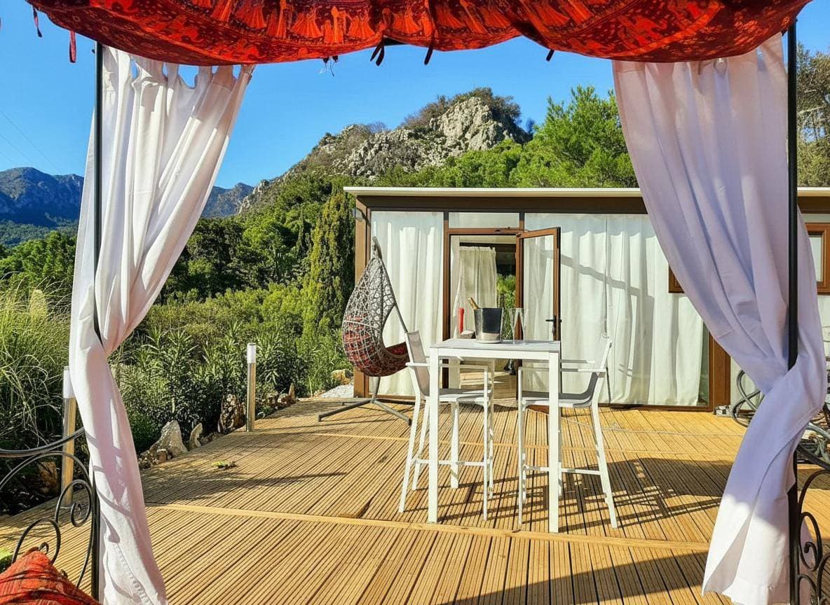 Foto 10 von 25: Ferienhaus für 2 Personen mit Terrasse
