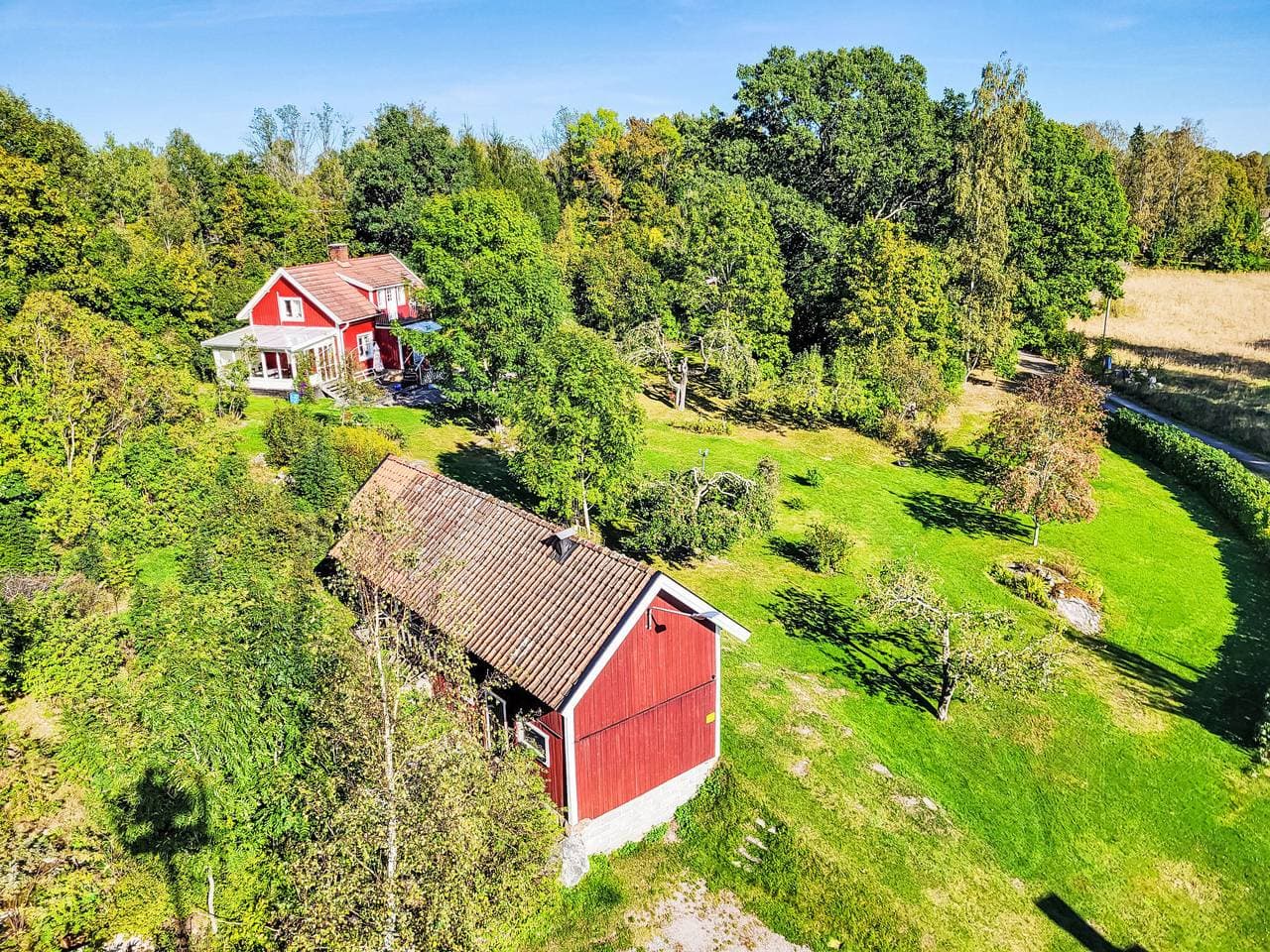 Sehr gemütliche, rustikale, freistehende Villa Äppelgården 1