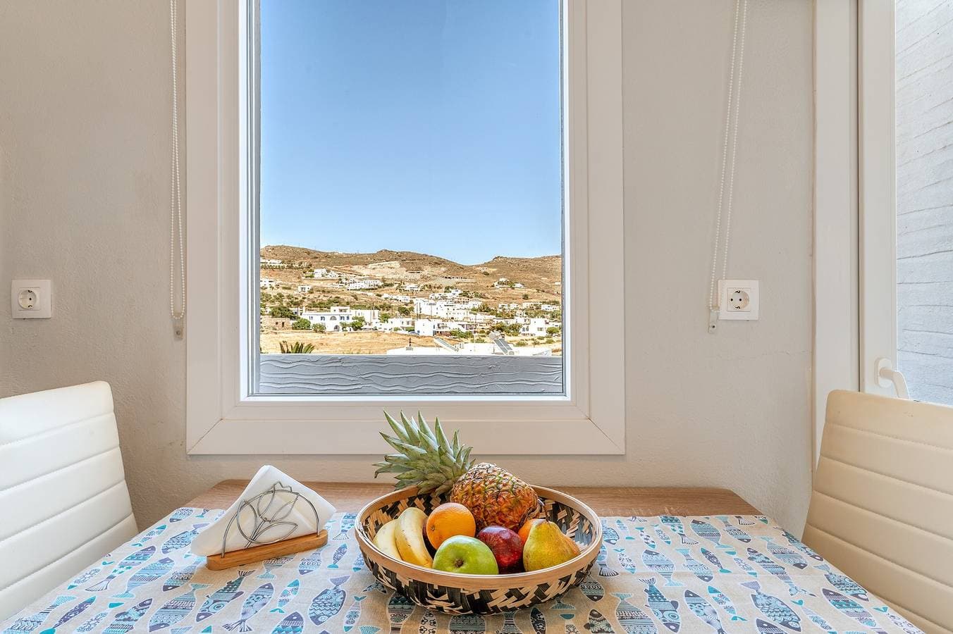 Foto 6 von 26: Ferienhaus 'Porto Galini Tinos Myrsini 106' mit Privatterrasse, WLAN und Klimaanlage