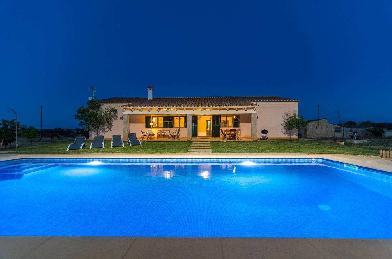 Foto 8 von 31: S'Estacio - Ferienhaus mit privaten Pool in Muro. WiFi gratis